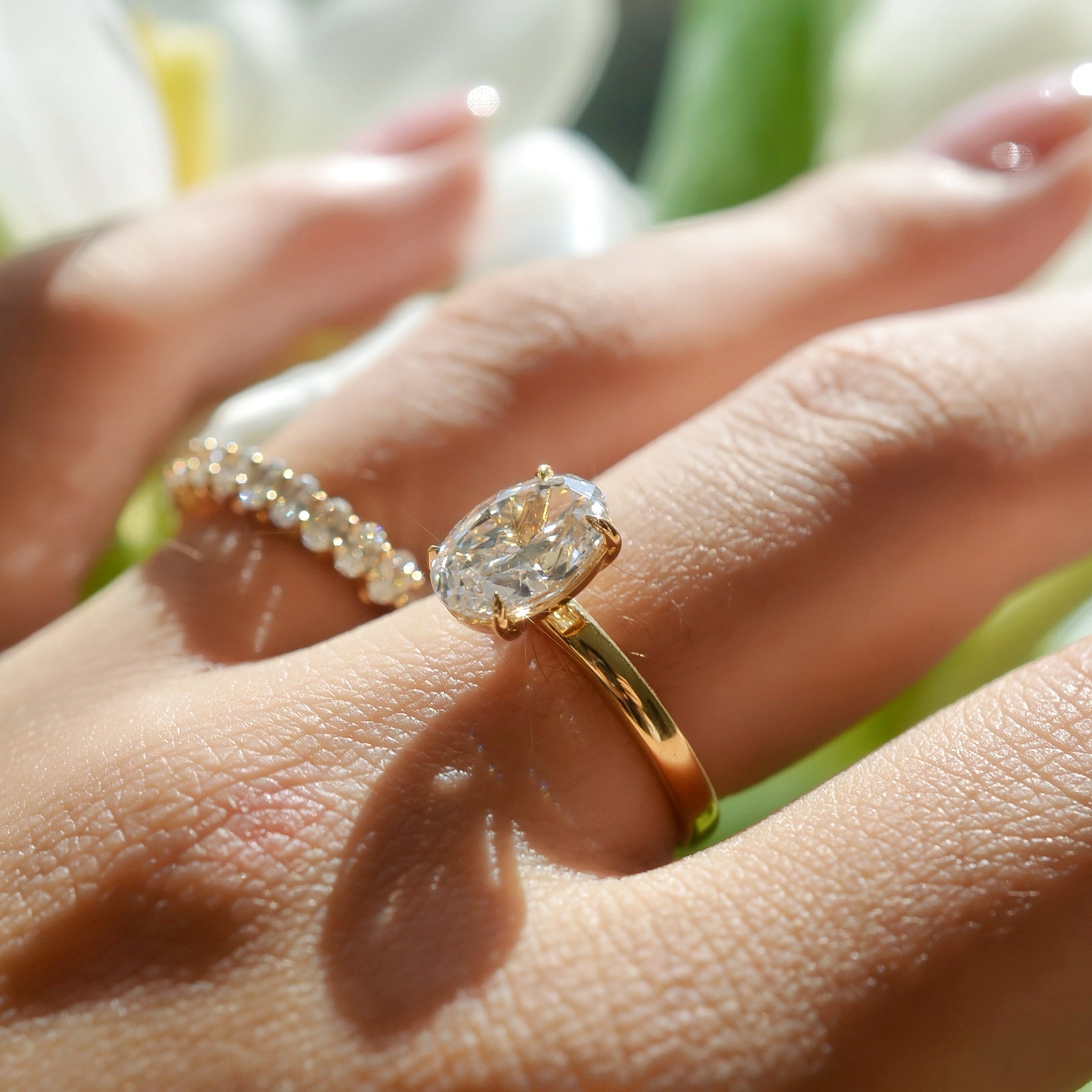 Une bague sur mesure, un accompagnement précis du diamant à la fabrication