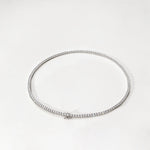 Collier Gala Tennis - Diamant de laboratoire - Or blanc 18K diamelys