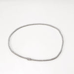 Collier Eclat Tennis - Diamant de laboratoire - Or blanc 18 carats diamelys