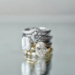 Alliance Clarte - Diamant de laboratoire - 0,18 carat - Rond - Or blanc 14K diamelys