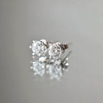 Boucles d’oreilles Vega - Or jaune 18 carats - Rond 0,5 carat (2 X) diamelys