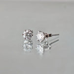 Boucles d’oreilles Vega - Or jaune 18 carats - Rond 0,5 carat (2 X) diamelys