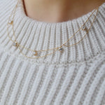 Collier Astra – Diamant de laboratoire - 0,53 carat -Rond - Or jaune 18K diamelys