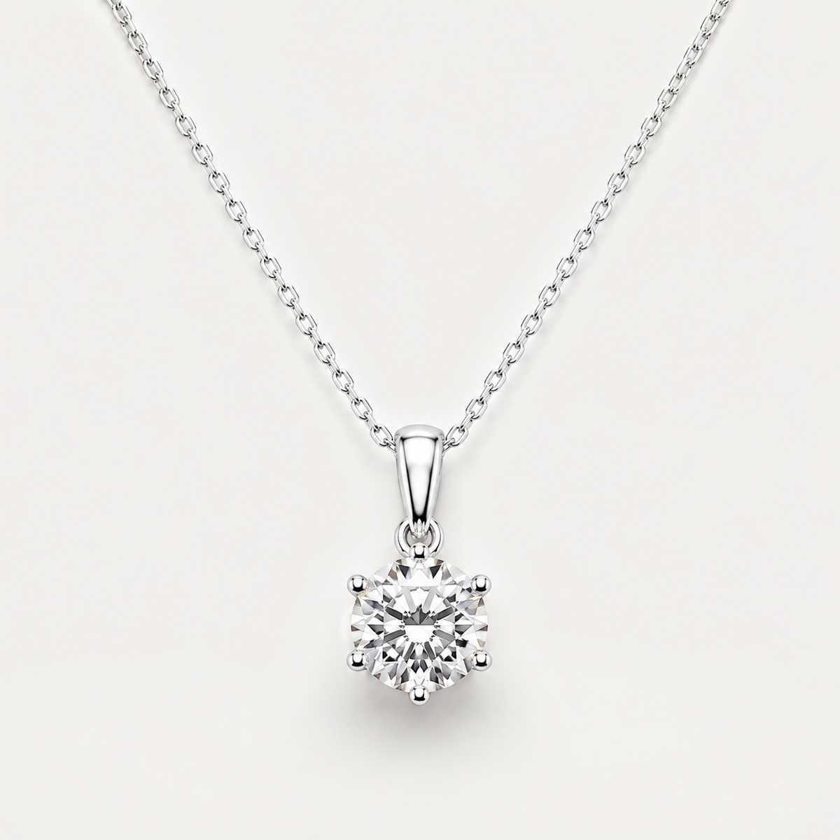Pure Necklace - Lab-Grown Diamond - Customizable