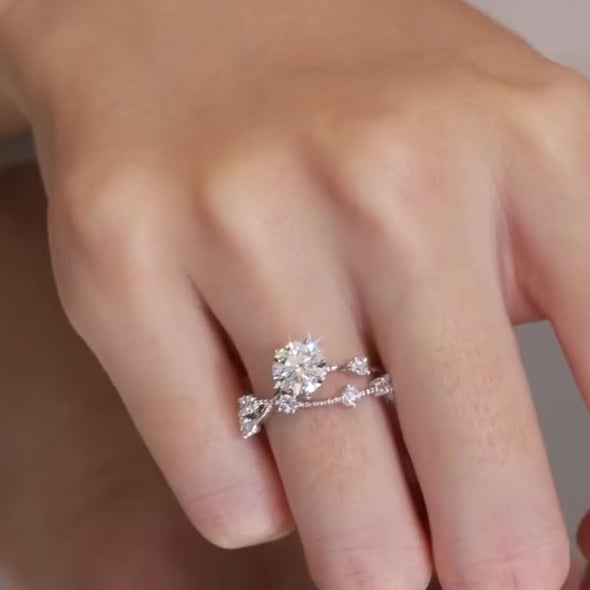 Olivia Engagement Ring - Lab-Groomed Diamond